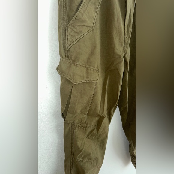 Rag & Bone Field Cotton Jogger In Dark Olive Green Size 26 - Picture 5 of 10
